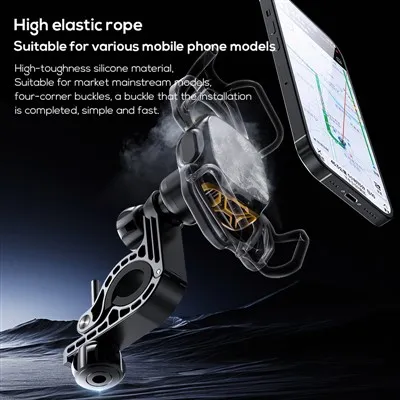 MEMO GW05 support de refroidissement de téléphone universel en Silicone Flexible moto vélo support de téléphone portable